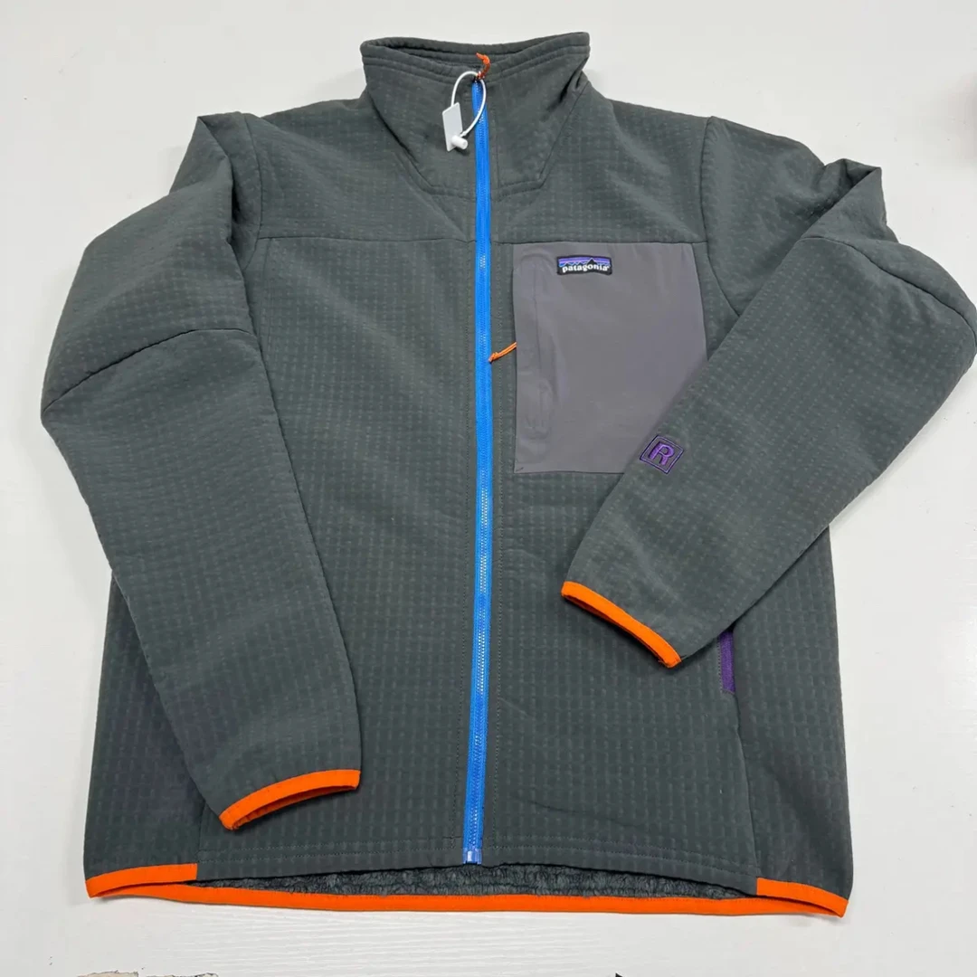 R2户外夹克抓绒衣春季新款男士休闲外套长袖软壳舒适