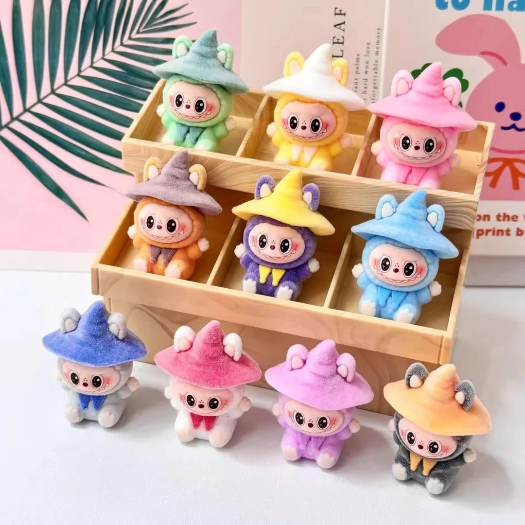 新款可爱植绒魔术帽布布公仔潮玩办公室桌面小礼品摆件车载装饰品