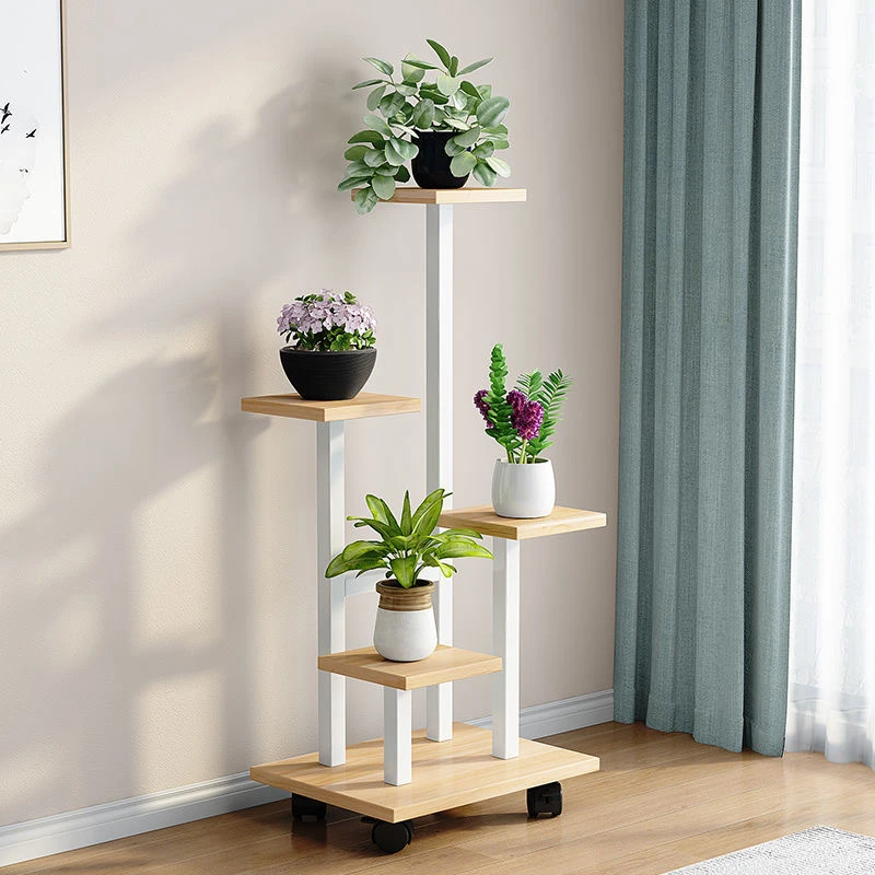 可移动花架子阳台2025落地式花盆架子多层客厅花架新款置物架