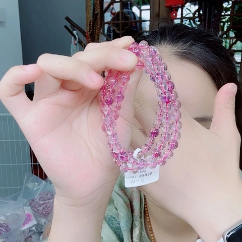 水晶手链未镶嵌多样性发货一件