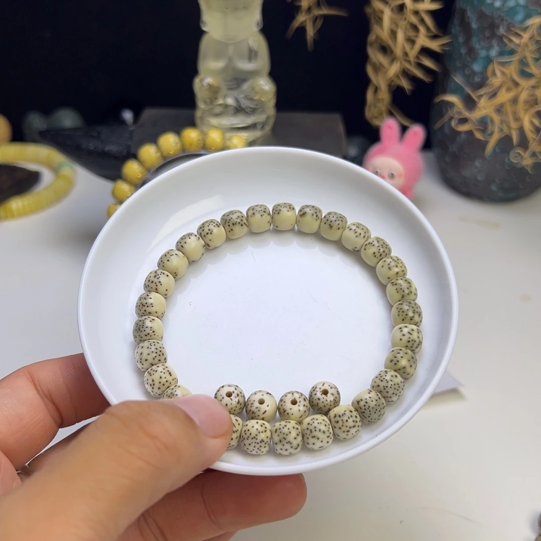 星月菩提吊坠星月菩提手串河豚，8×7