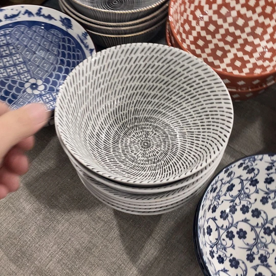 瓷6寸温佩家陶瓷 2个
