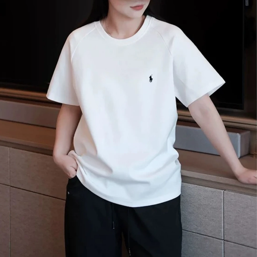 1029款圆领休闲宽松短袖