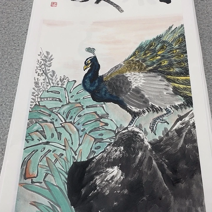 国画2平尺国画作品