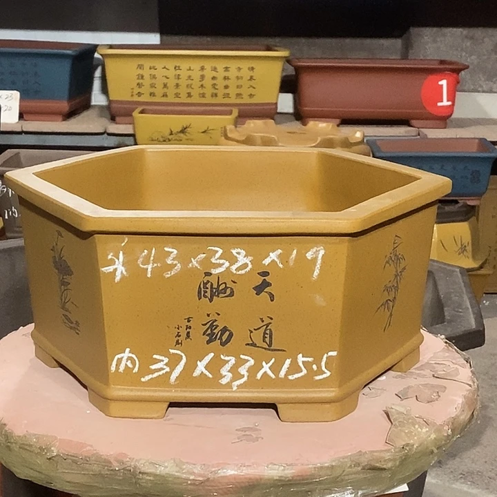 紫砂花盆花盆包邮