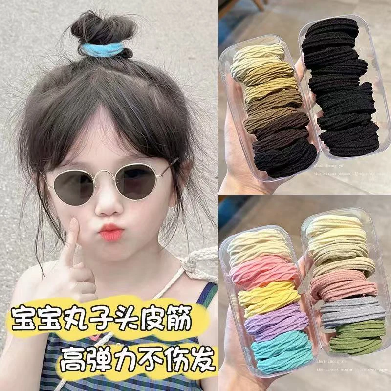女儿童发绳女童高弹力耐用头绳2025新款女孩发圈扎头发不伤发皮筋