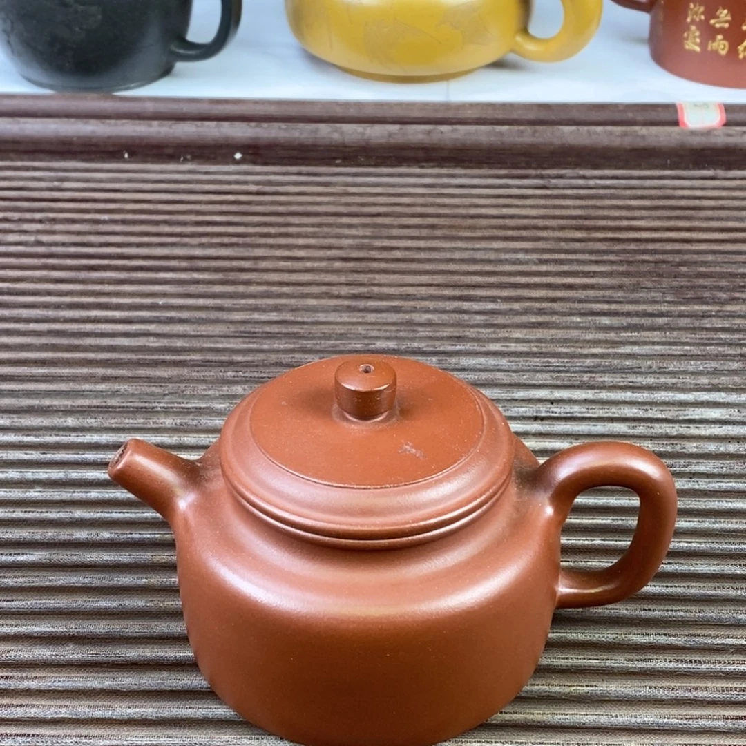 紫砂茶壶白3 德钟