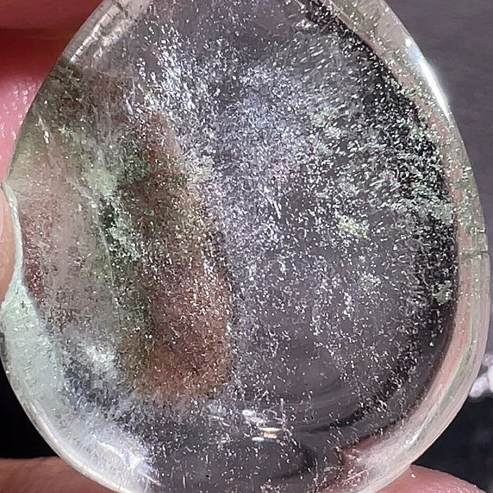 财***来发晶未镶嵌颈饰钛