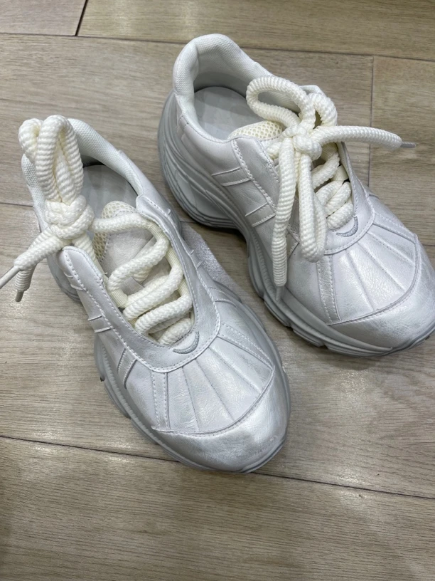 【大欣家】1017「欧货炸街ins」时尚新款老爹鞋