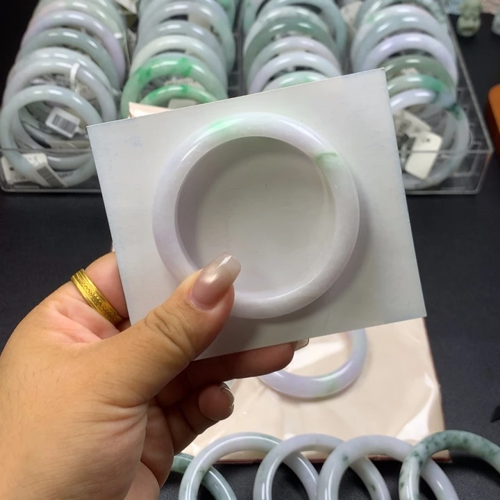 ****l未镶嵌手镯翡翠天然缅甸翡翠手镯a货