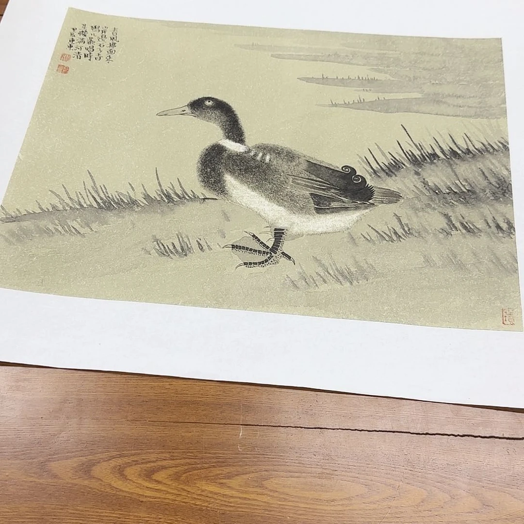 国画艺术家的作品