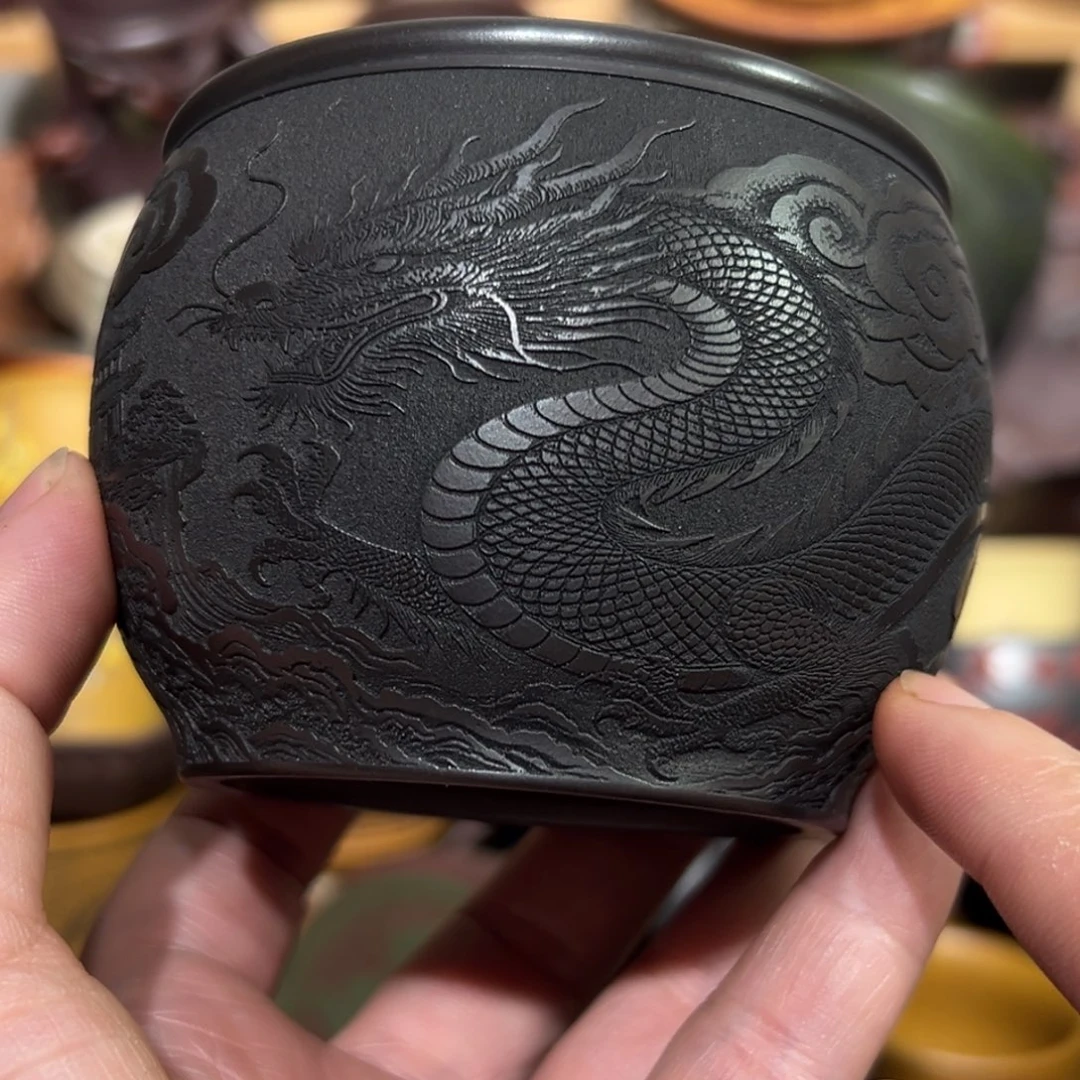 紫砂茶杯宜兴紫砂主人杯