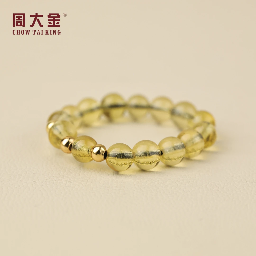 【周大金玉石】S925银蓝珀戒指-J1869-娟