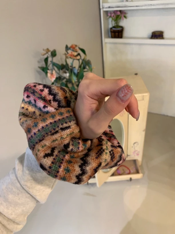 【un Reality】韩国F2402秋冬德荣发绳发圈气质百搭简约头绳时尚