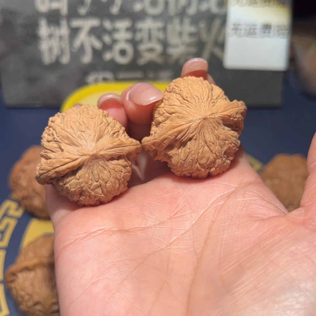 文玩核桃把件泥鳅背36