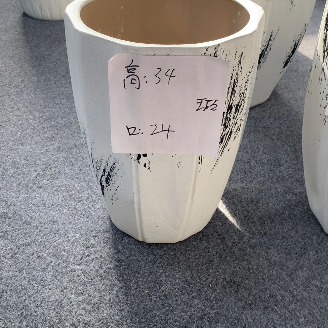 高温陶瓷花盆微瑕