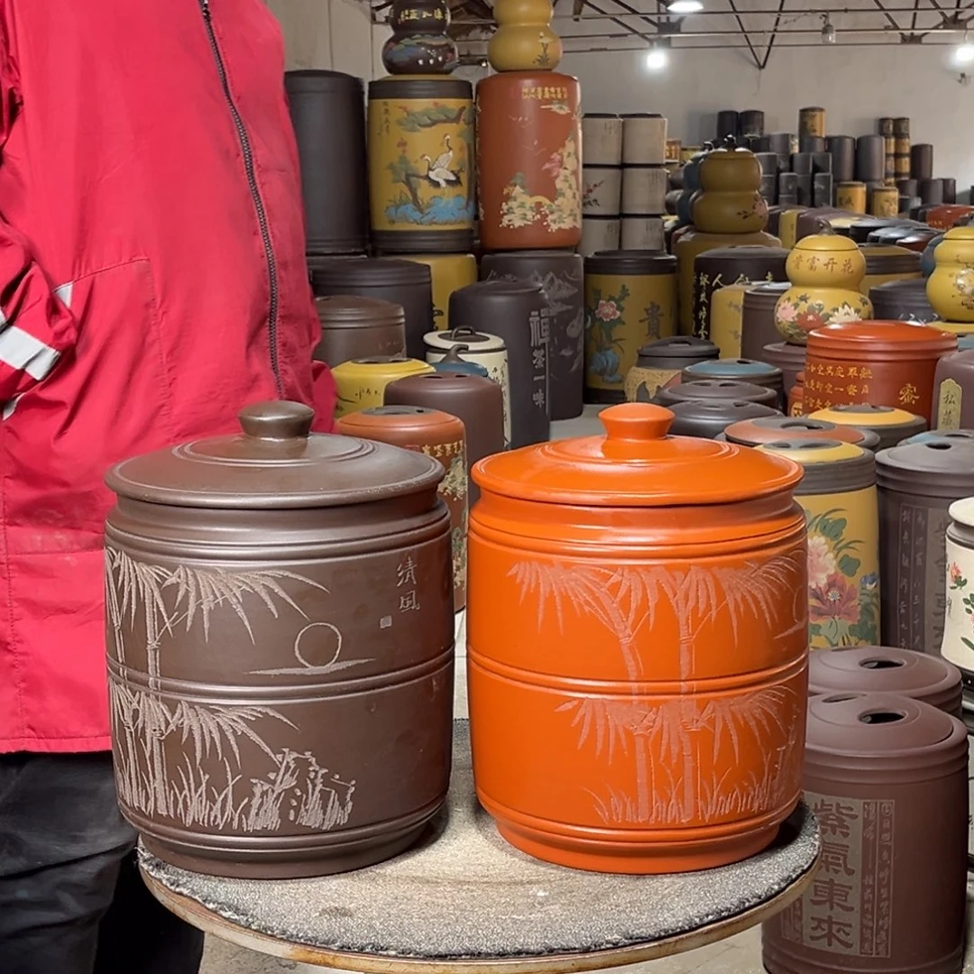 紫砂茶叶罐茶叶罐