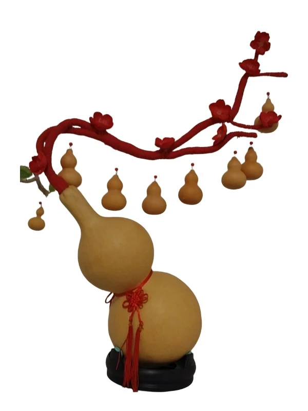 喜上眉梢葫芦摆件