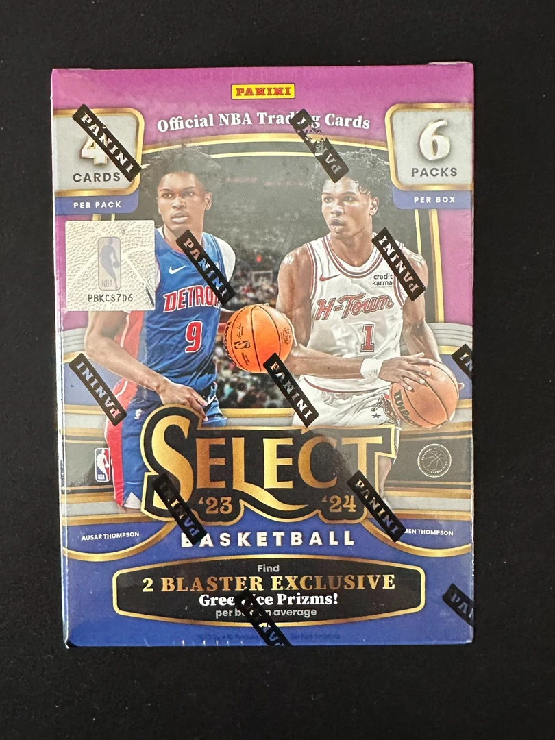 【拆盒】23-24 Select 狂热 手雷 Blaster 帕尼尼 球星卡盲盒【代拆】