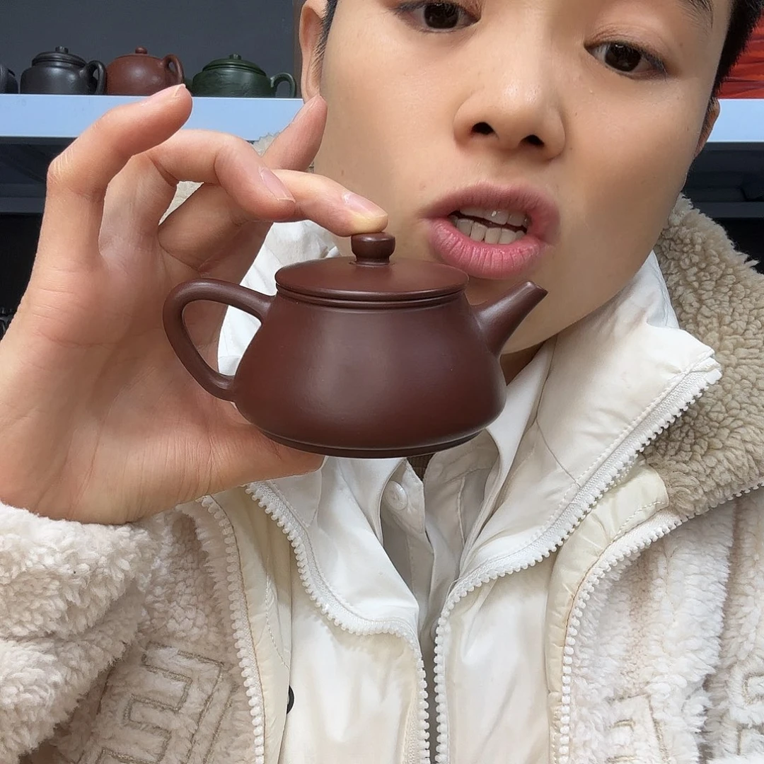紫砂茶壶民间手艺人全手工制作