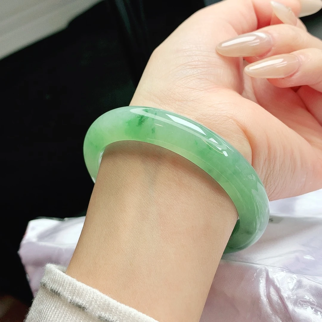 【闪购商品】未镶嵌手镯翡翠缅甸天然a货翡翠