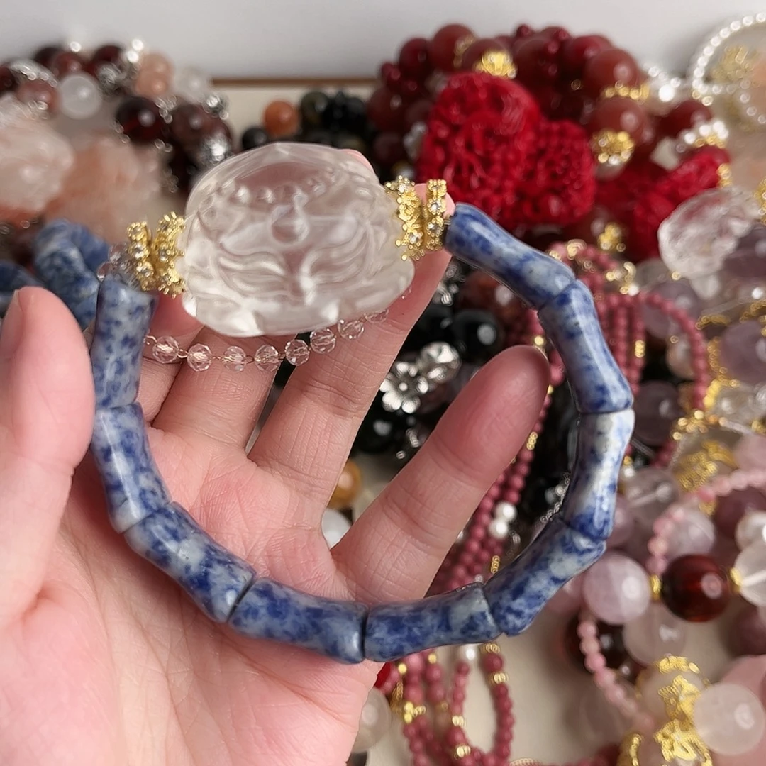 未镶嵌水晶手链设计