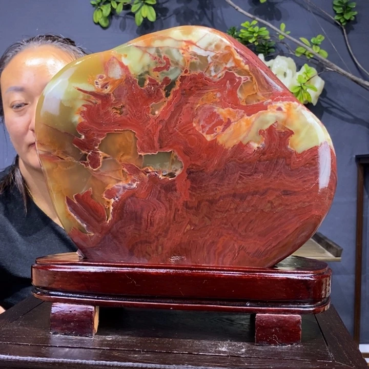 石材精品古青石摆件