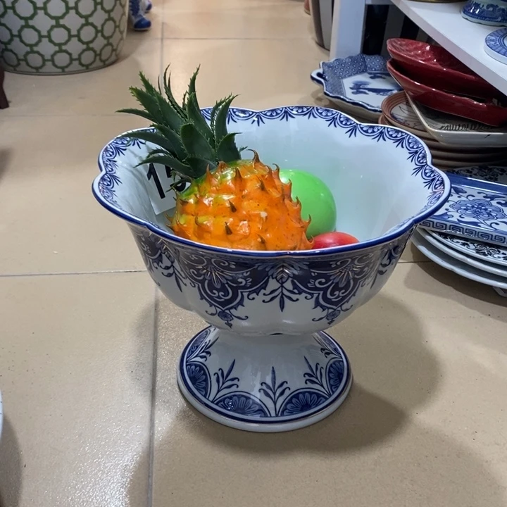 【闪购商品】摆件f**e陶瓷果盘摆件。。