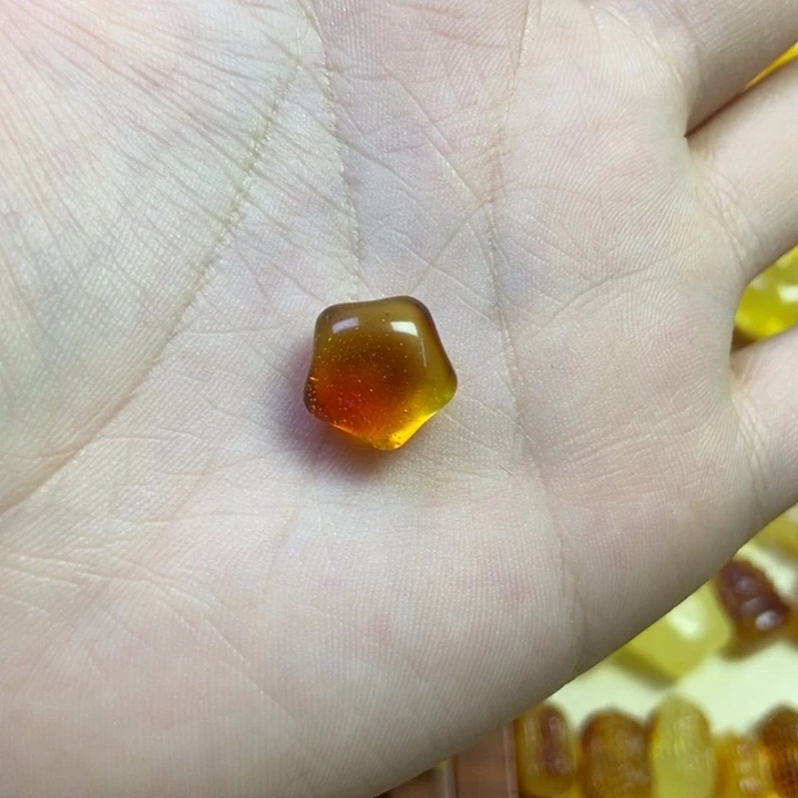 橄榄核吊坠小星星