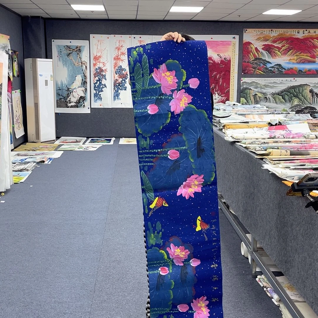 国画作品小姐姐放漏…