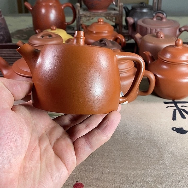 茶壶段泥紫砂的微瑕