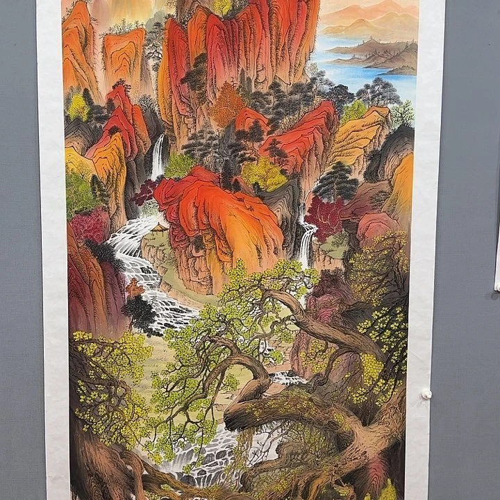 国画国画莫国宾老师精品