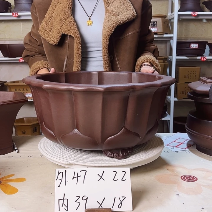 紫砂花盆紫砂花盆