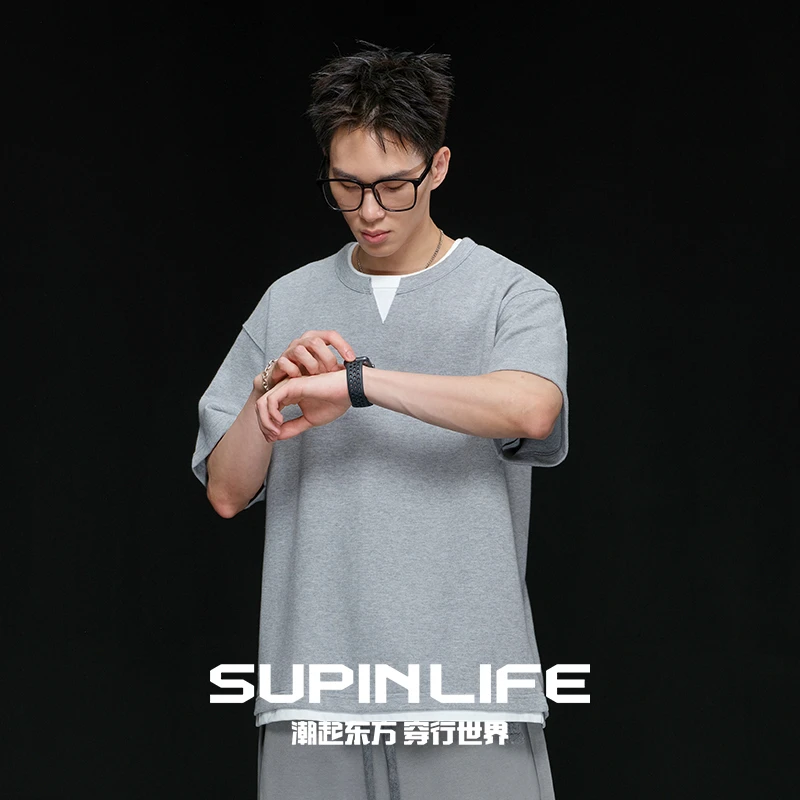 【SUPIN LIFE】25夏季新款T恤SPADT523102AM-SPADT523102BM