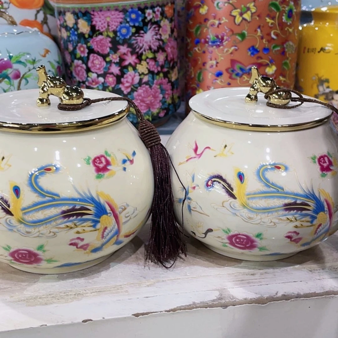 【闪购商品】罐陶瓷茶叶罐密封罐