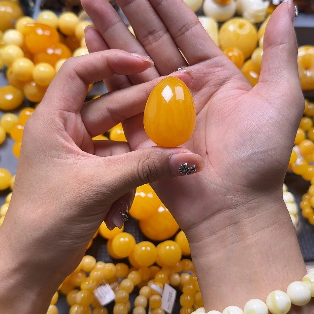 未镶嵌蜜蜡珠宝奇石水滴