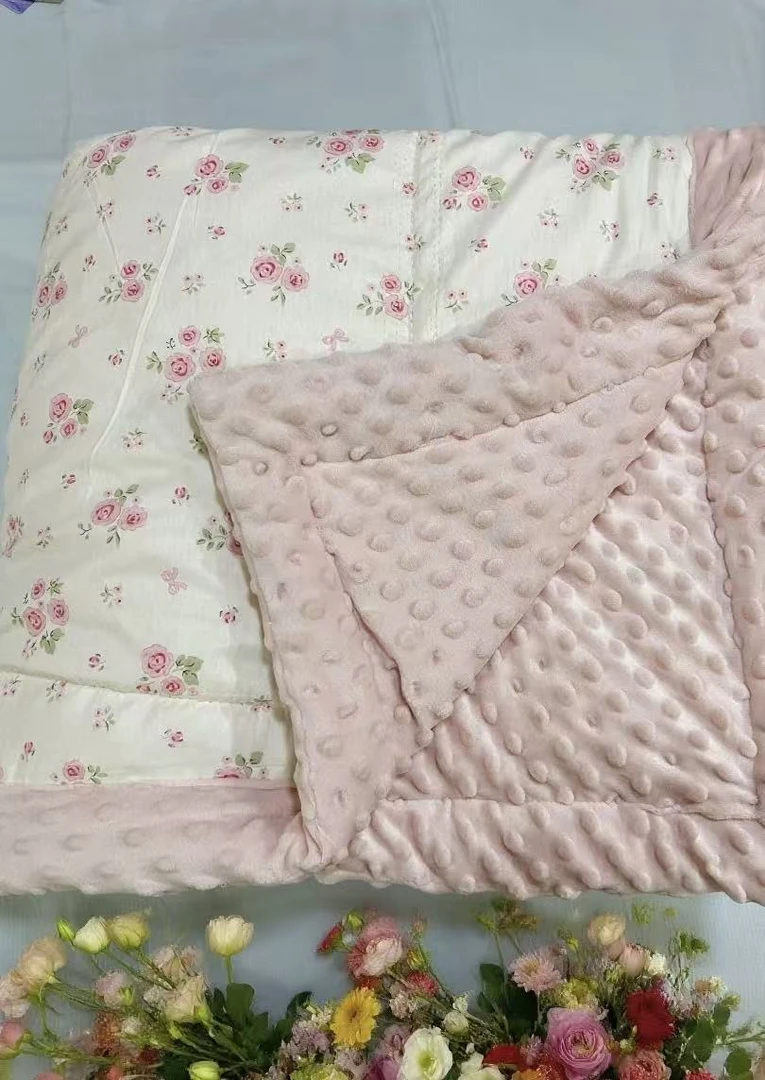 纯棉豆豆被2×2.3米（5斤左右）大豆被被子纯棉被芯春秋被双面