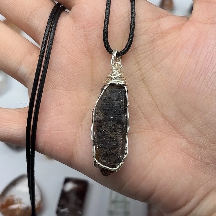 水晶颈饰未镶嵌黑武士闪灵钻项链