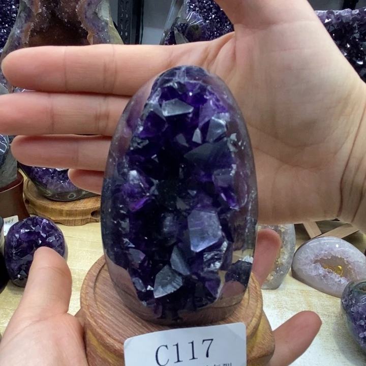 紫晶大型摆件（非配饰）未镶嵌