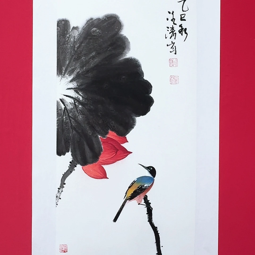 国画冰清2平尺精品