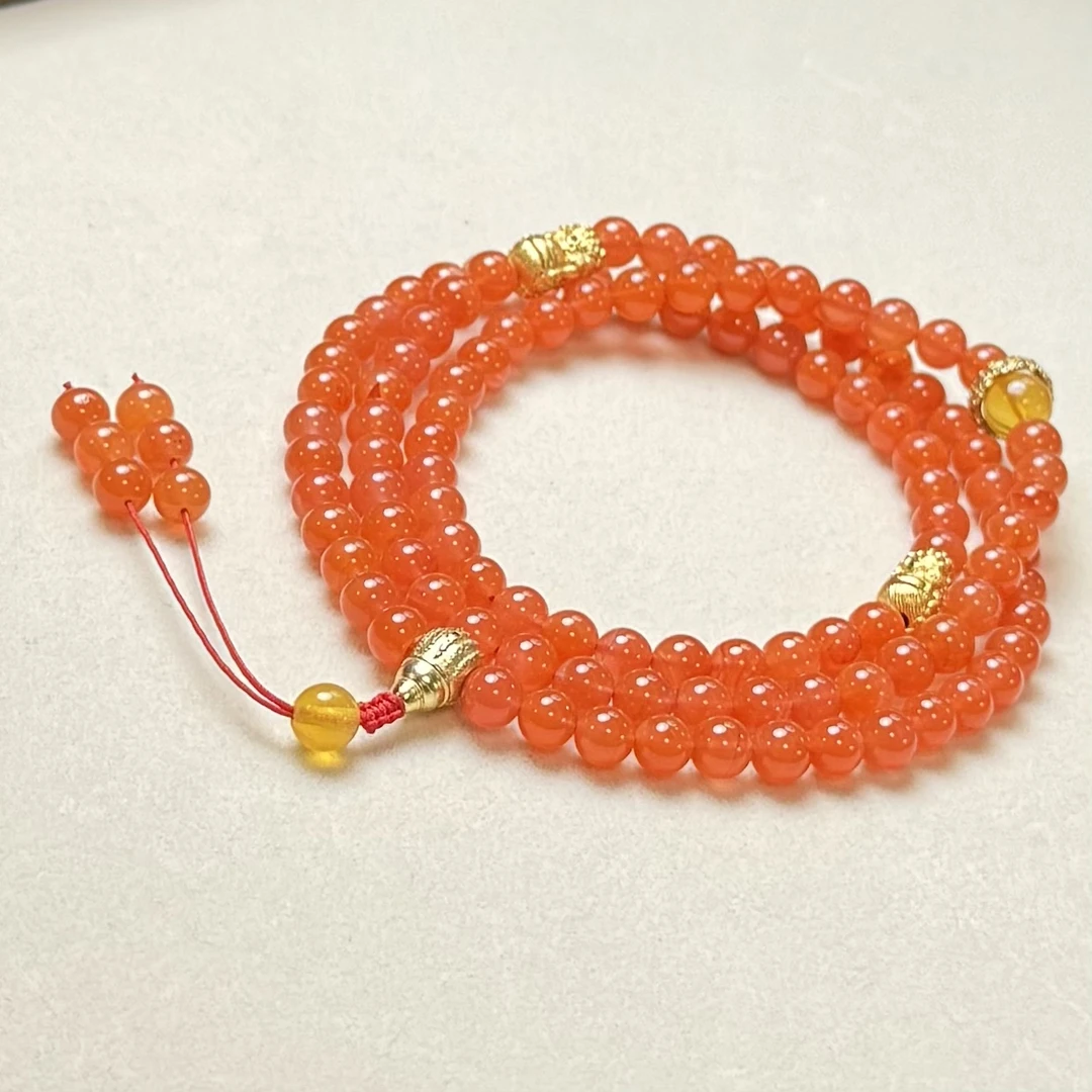 南红玛瑙项链（多样性发其一）