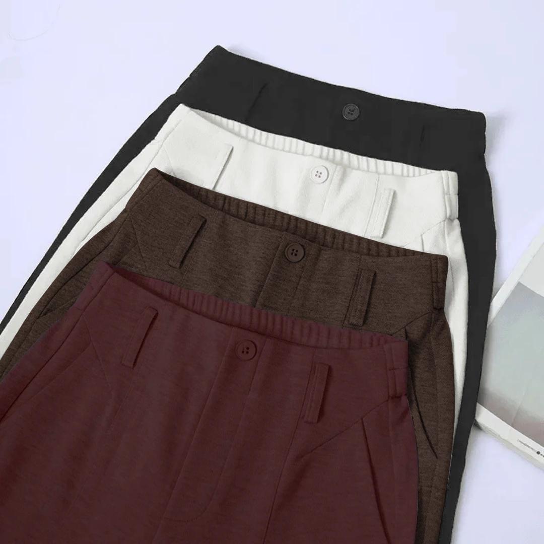 【工厂】窄版高腰显瘦休闲开春穿搭垂感直筒裤梧桐树1871