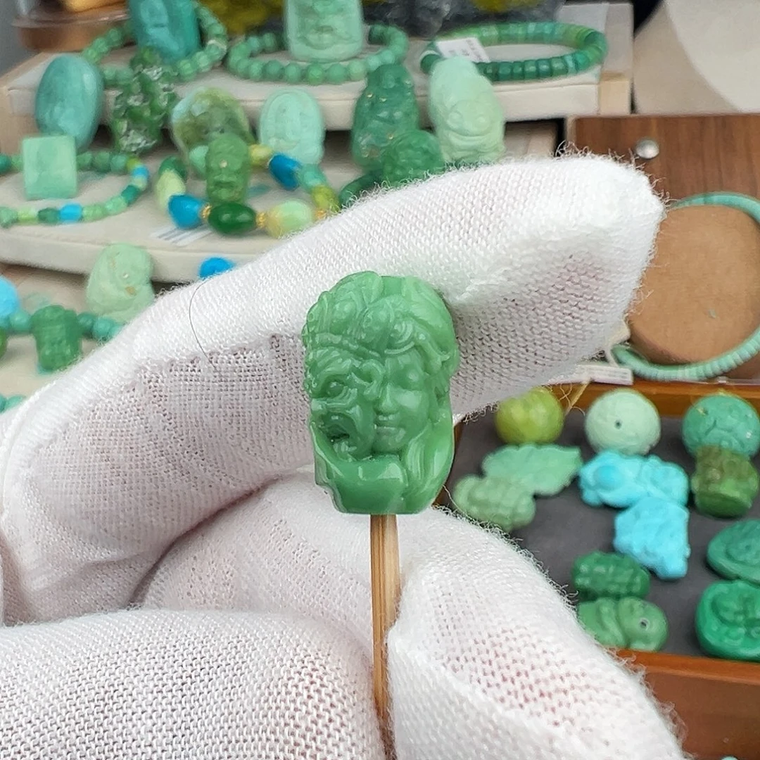 绿松石未镶嵌主播夏