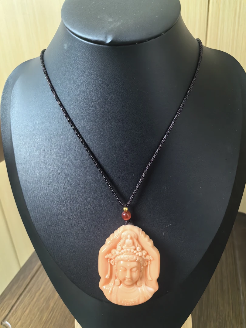 非金属珐琅吊坠 吊牌   凤凰粉色  佛形吊牌