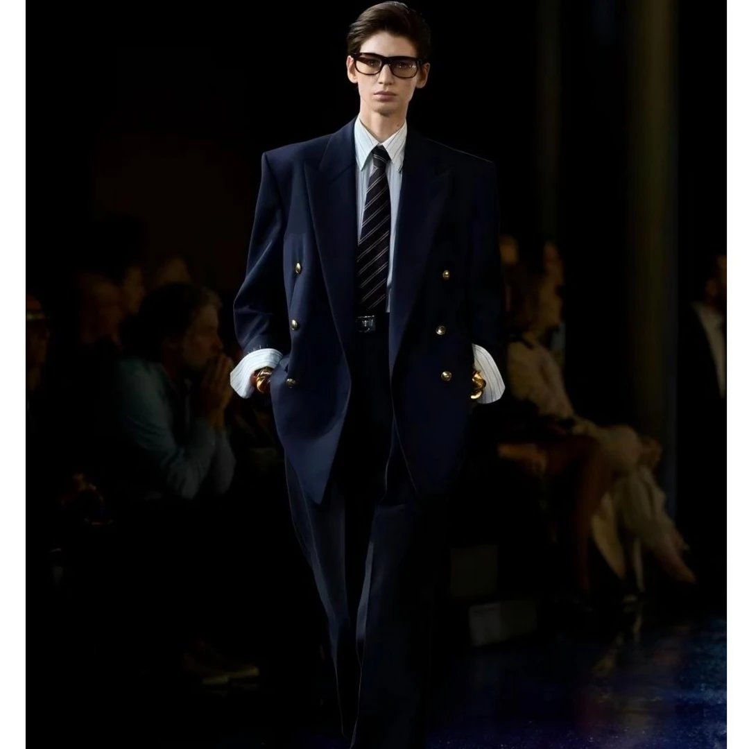 2025秋冬新款男士时尚百搭长袖圆领卫衣5924