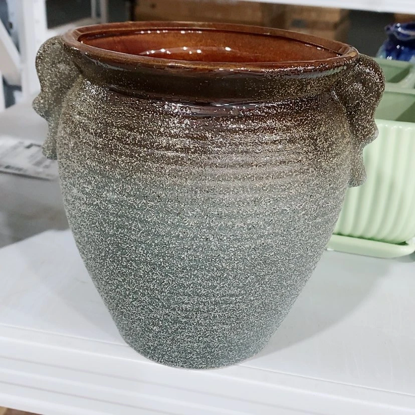 【闪购商品】红陶陶瓷花盆,多肉花盆