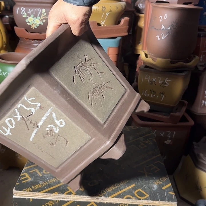 紫砂花盆紫砂花盆