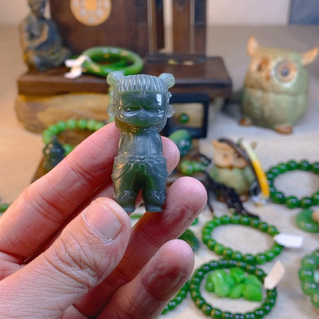 和田玉颈饰未镶嵌꧁****꧂