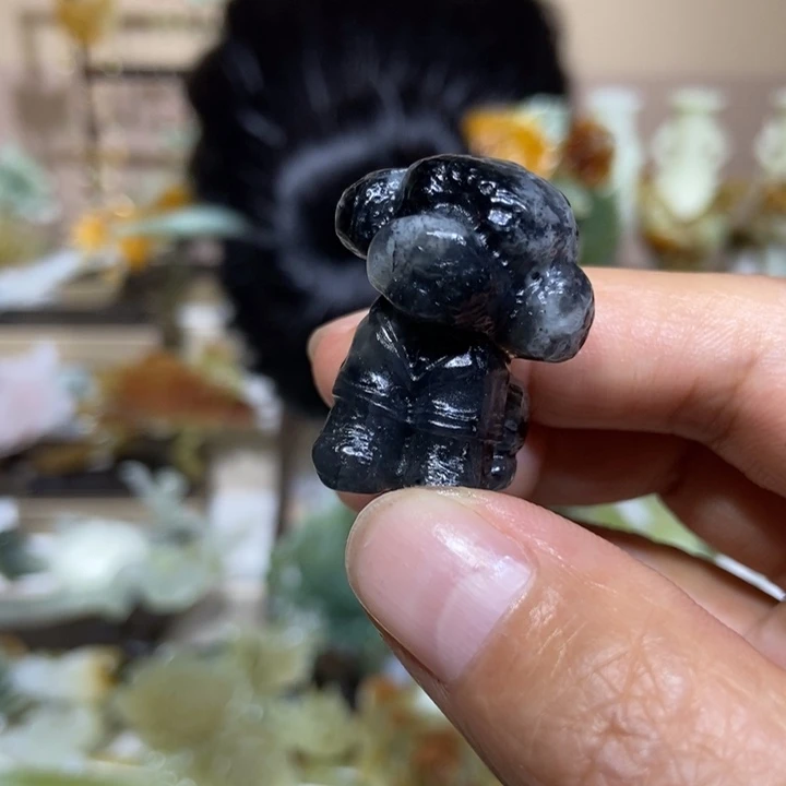 蛇纹石玉未镶嵌发饰