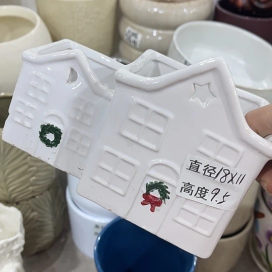 多肉绿植陶瓷花盆9.9包邮